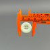 Декоративні ґудзики «Глянець» Ø-18 мм - айворі Декоративні ґудзики «Глянець» Ø-18 мм - айворі
