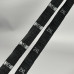 Жаккардові розмірники для одягу 1,2 см (моток 500 шт) - 2XL чорний Жаккардові розмірники для одягу 1,2 см (моток 500 шт) - 2XL чорний
