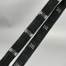 Жаккардові розмірники для одягу 1,2 см (моток 500 шт) - 3XL чорний Жаккардові розмірники для одягу 1,2 см (моток 500 шт) - 3XL чорний