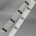 Жаккардові розмірники для одягу 1,2 см (моток 500 шт) - 5XL білий Жаккардові розмірники для одягу 1,2 см (моток 500 шт) - 5XL білий